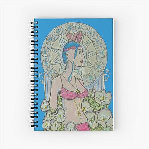 Starbell Art Nouveau Cassandra Spiral Notebook