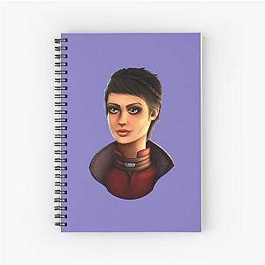 Cassandra Pentagast Portrait Spiral Notebook