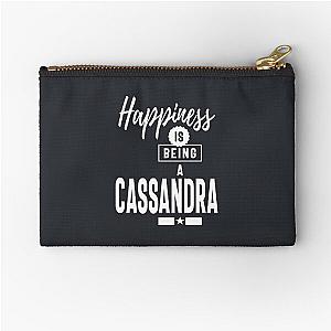 Cassandra Personalized Name Birthday Gift Zipper Pouchlid