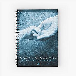 Casting Crowns its finally christmas Spiral Notebook