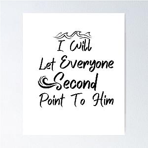 I Will Let Everyone Second Point To Him, Casting Crowns. Poster