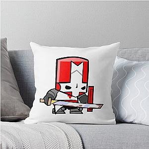 Castle Crashers Red Knight Throw Pillow