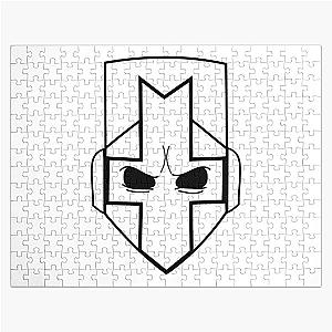 Castle Crashers Minimal Helmet Jigsaw Puzzle