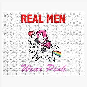 Castle Crashers Real Men Wear Pink Jigsaw Puzzle