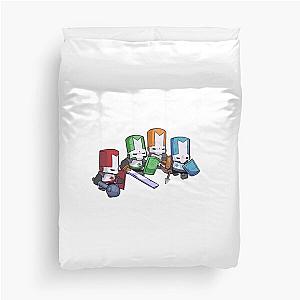 Castle Crashers Sticker Duvet Cover