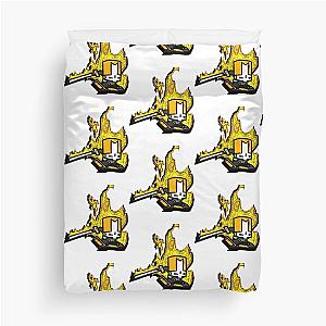Castle Crashers Orange Knight Duvet Cover