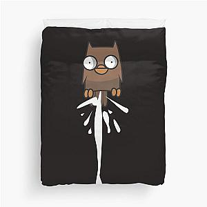 Castle Crashers Owl Pooping Essential Duvet Cover
