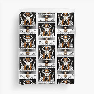 Castle Crashers Heraldry of the Orange Knight Duvet Cover