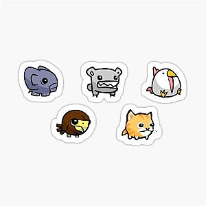 Castle Crashers Animal Sticker Pack Stickers