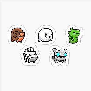 Castle Crashers Animal Sticker Pack 

Note: I removed the extra word "3" and the extra word "Sticker" to clean up the title.