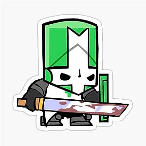 Castle Crashers Green Knight Sticker