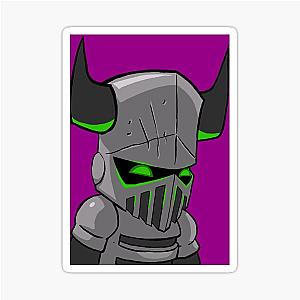 Castle Crashers Necromancer Sticker