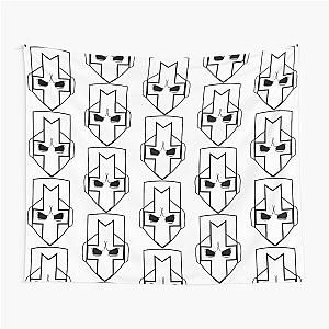 Castle Crashers Minimal Helmet Tapestry