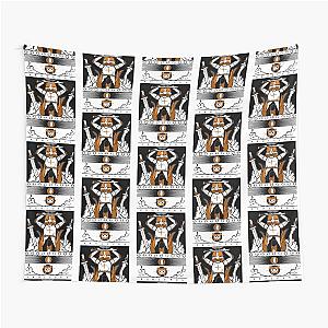 Castle Crashers Heraldry of the Orange Knight Tapestry