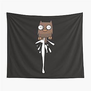 Castle Crashers Owl Pooping Essential Tapestry