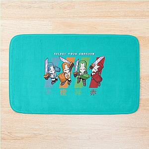 Castle Crashers T-Shirt in Time Bath Mat
