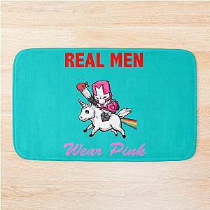 Castle Crashers Men Wear Pink Bath Mat