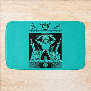 Castle Crashers Heraldry of the Green Knight Bath Mat
