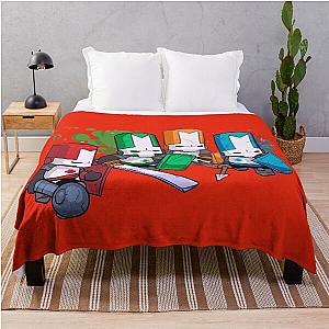 Castle Crashers Throw Blanket
