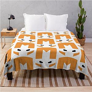 Castle Crashers Orange knight throw blanket