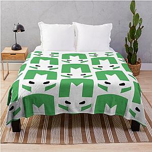 Castle Crashers Green Knight Throw Blanket