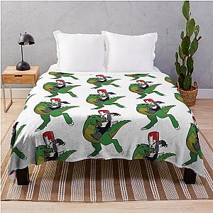 Castle Crashers Red Knight Throw Blanket