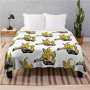 Castle Crashers Orange Knight Throw Blanket
