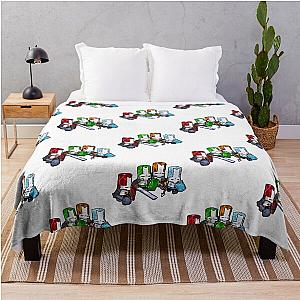 Castle Crashers the Elements Throw Blanket