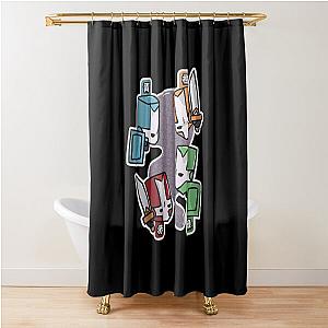 Castle Crashers Shower Curtain