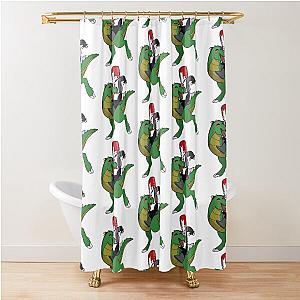 Castle Crashers Red Knight Shower Curtain