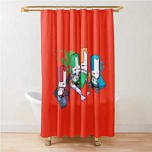 Castles Crasher Shower Curtain