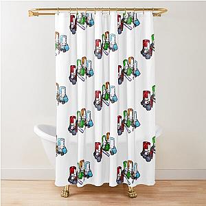 Castle Crashers The Shower Curtain