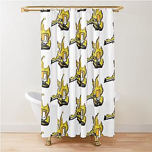 Castle Crashers Orange Knight Shower Curtain