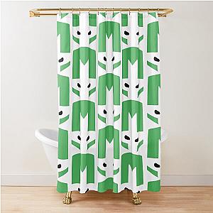Castle Crashers Green Knight Shower Curtain