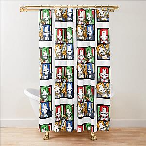 Castle Crashers Shower Curtain