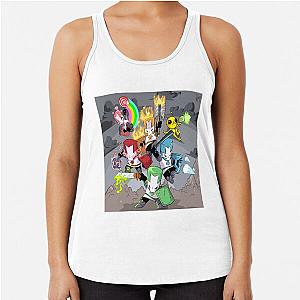 Castle Crashers Featuring The Alien Hominid Racerback Tank Top