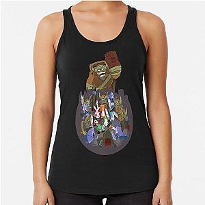 Castle Crashers 4 Sword Style Racerback Tank Top