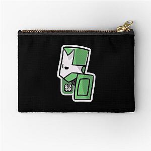 Castle Crashers Green Knight Zipper Pouch