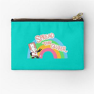 Pink Knight Castle Crashers Fanart Zipper Pouch