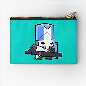 Castle Crashers Blue Knight Zipper Pouch