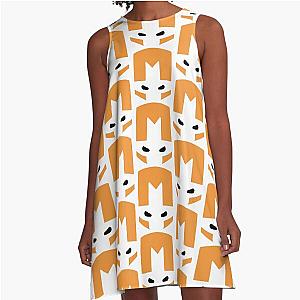 Castle Crashers Orange Knight A-Line Dress