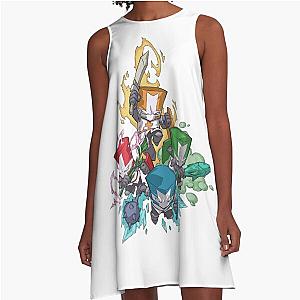 Castle Crashers A Line Dress