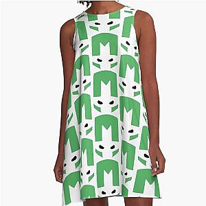 Castle Crashers Green Knight A-Line Dress
