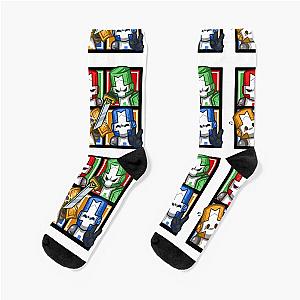 Castle Crashers Four Square Socks