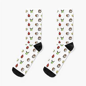 Castle Crashers Animal Sticker Pack Socks