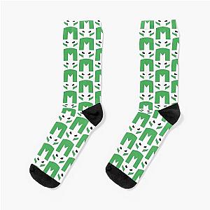 Castle Crashers Green Knight Socks