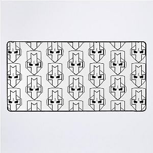 Castle Crashers Minimal Helmet Desk Mat