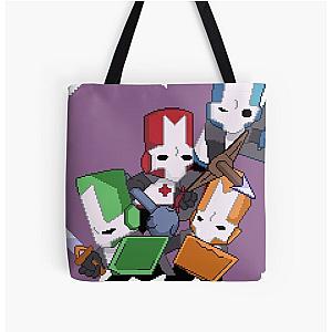 Castle Crashers Pixelart Tote Bag