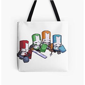 Castle Crashers Sticker Tote Bag