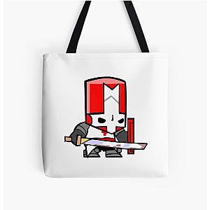 Castle Crashers Red Knight All Over Print Tote Bag